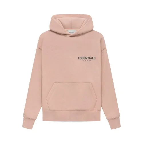 Fear of God Pink Essentials Pullover Hoodie